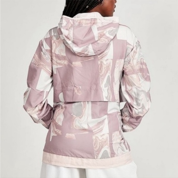 Nike Sportswear Windbreaker Marble All Over Print Jacket Size Medium - Picture 3 of 8